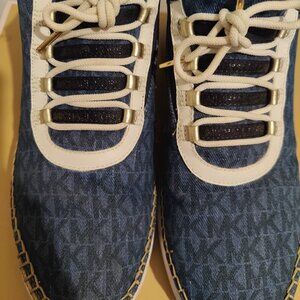 Michael Kors Denim blue sneakers